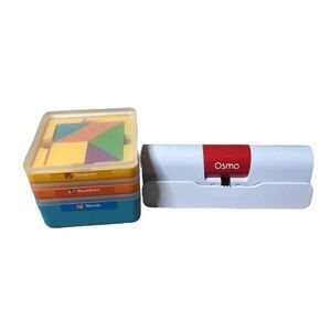 Osmo Mixed Lot Of 4 PCs Set Tangram Numbers Words Educational iPad Compatible